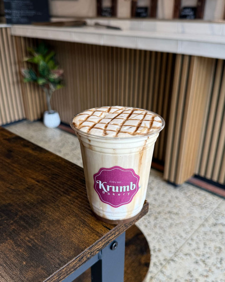 Cinnamon Bun Latte, Iced or Hot