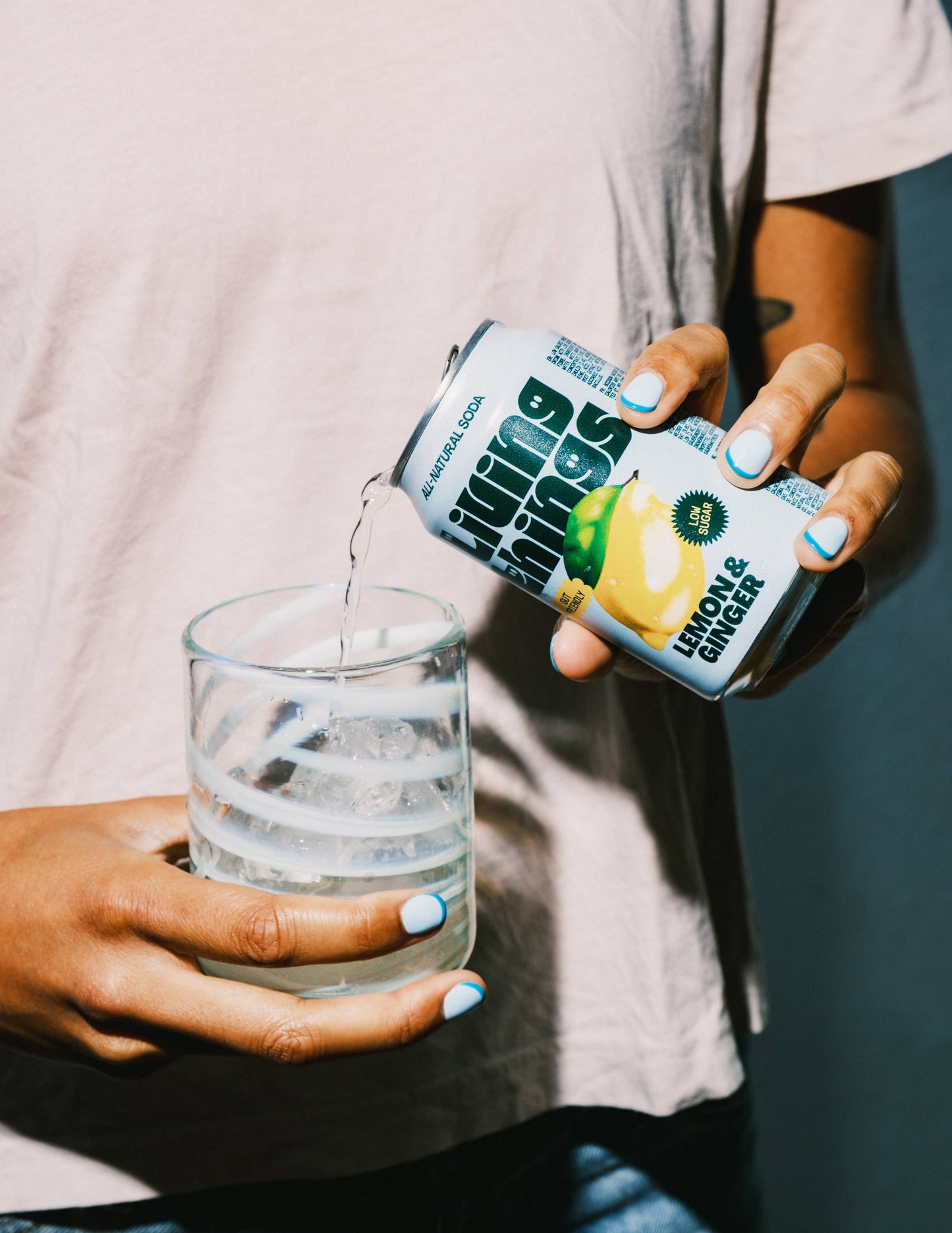 Living Things Prebiotic Soda - Lemon & Ginger
