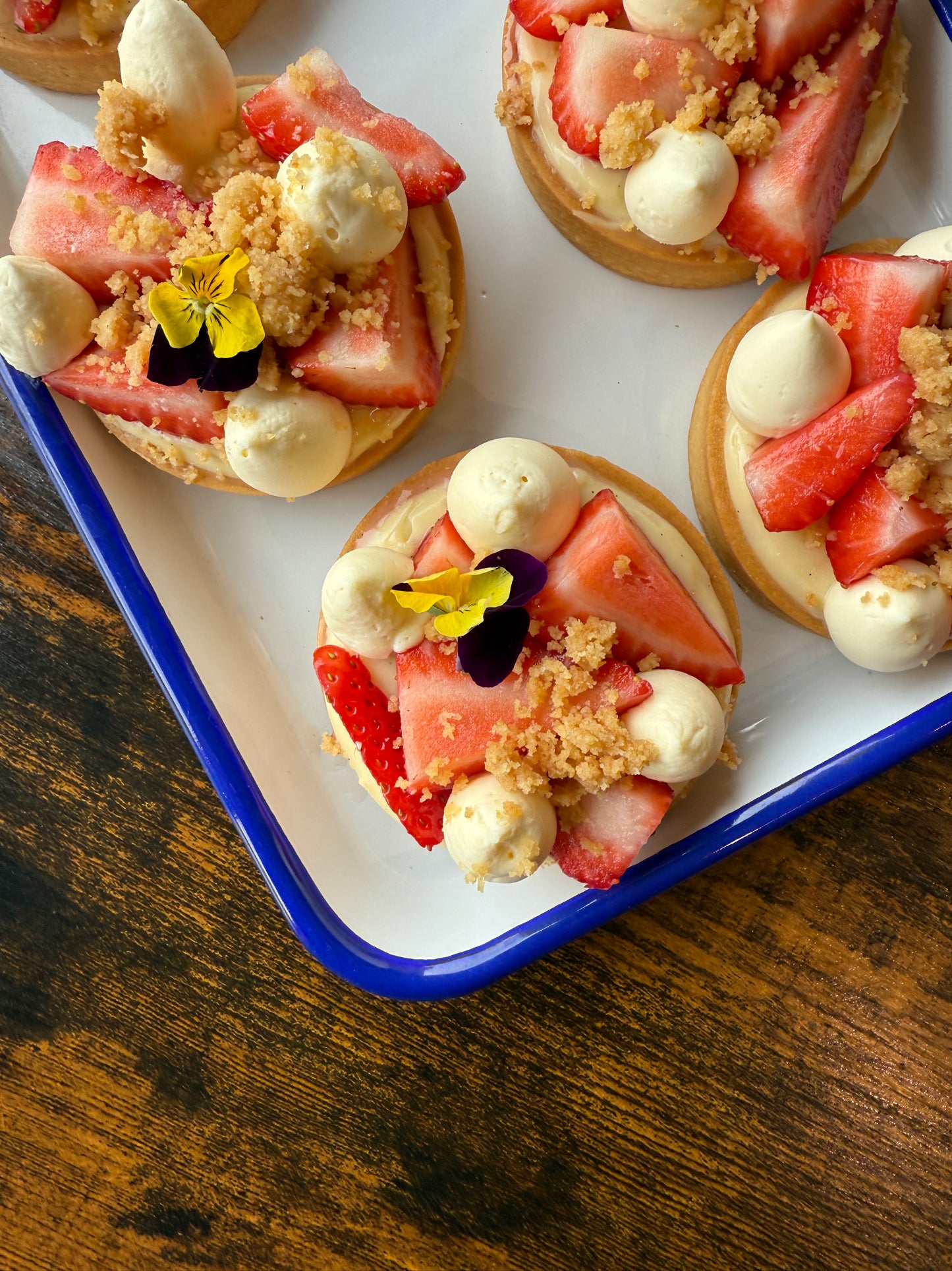 Strawberry tart