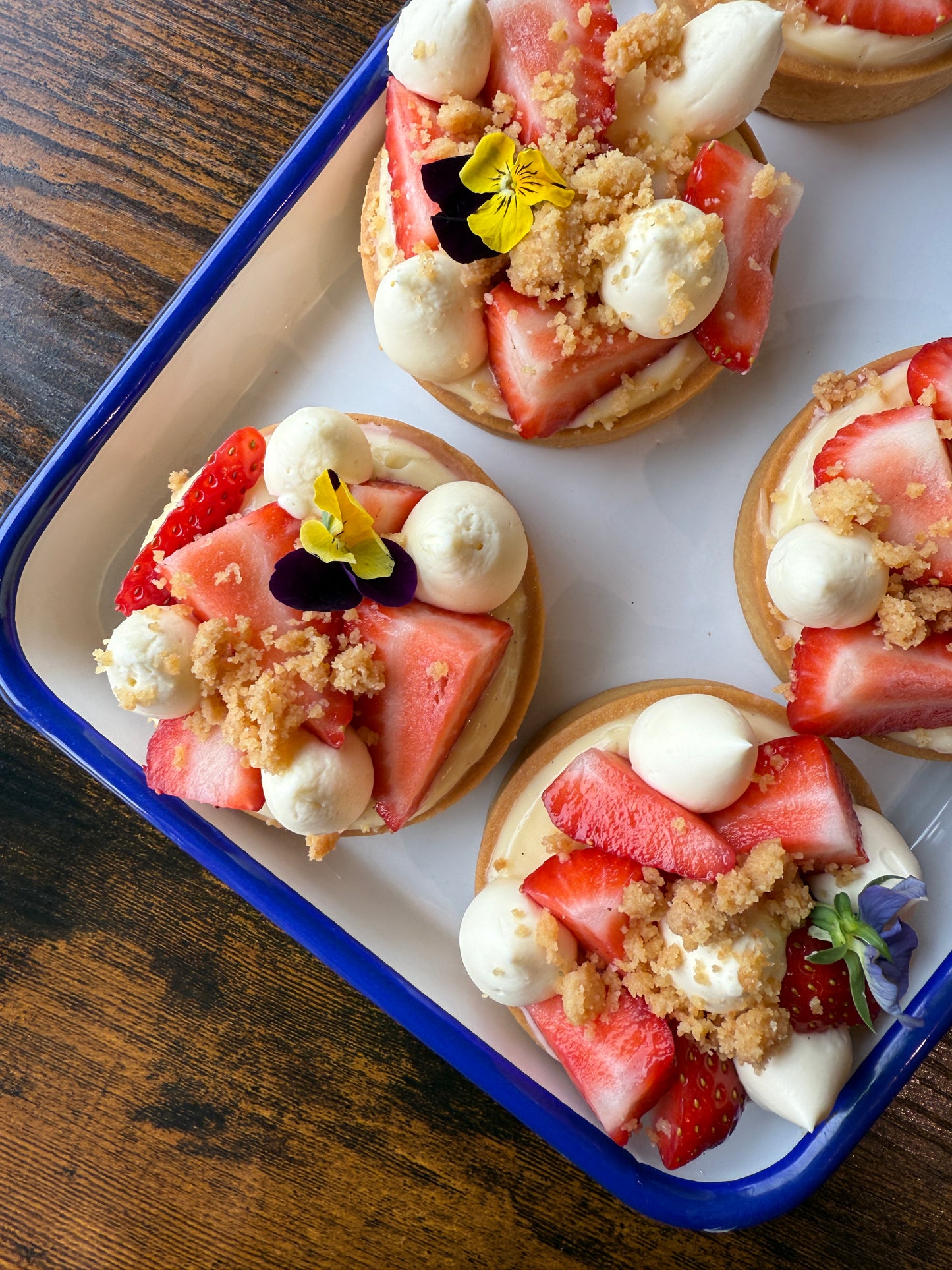 Strawberry tart