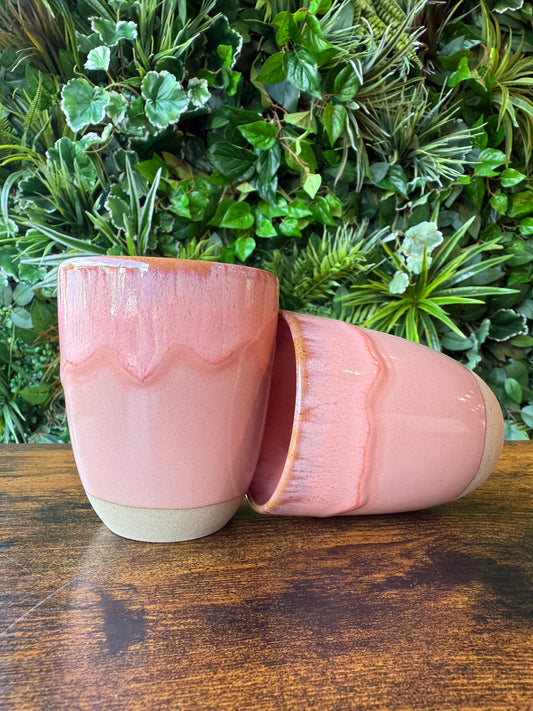 Handmade Krumb Pink Drip Cup