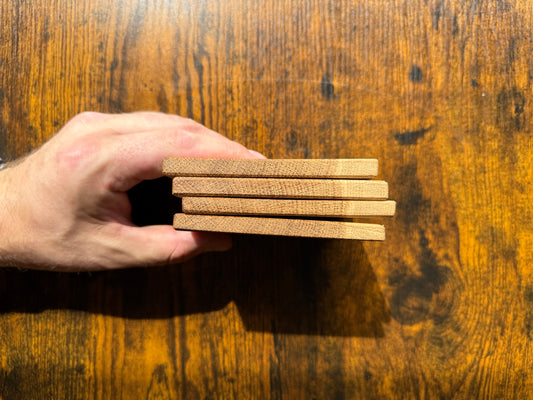 Oak Coasters by Bough and Burr