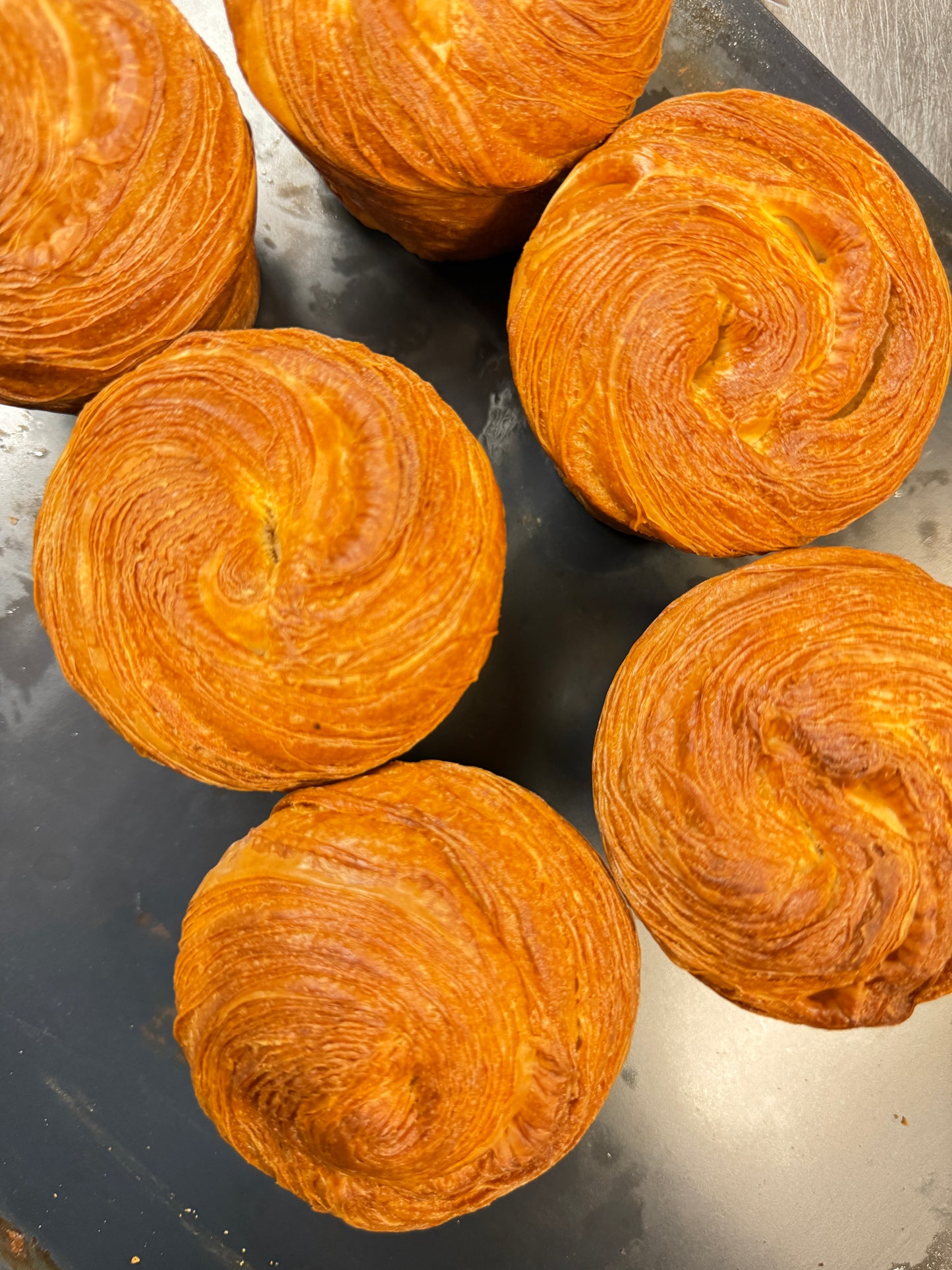 Sticky Toffee Cruffin
