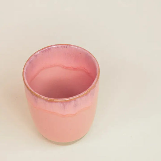 Handmade Krumb Pink Drip Cup