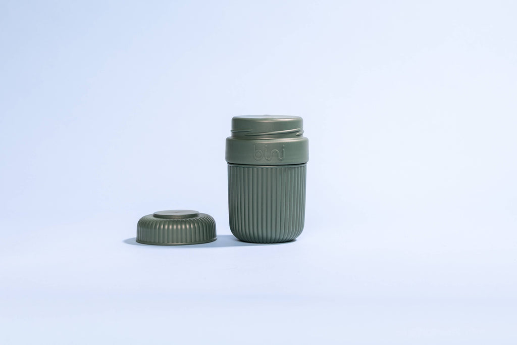 Bini Dark Green Mug - in bio-based material