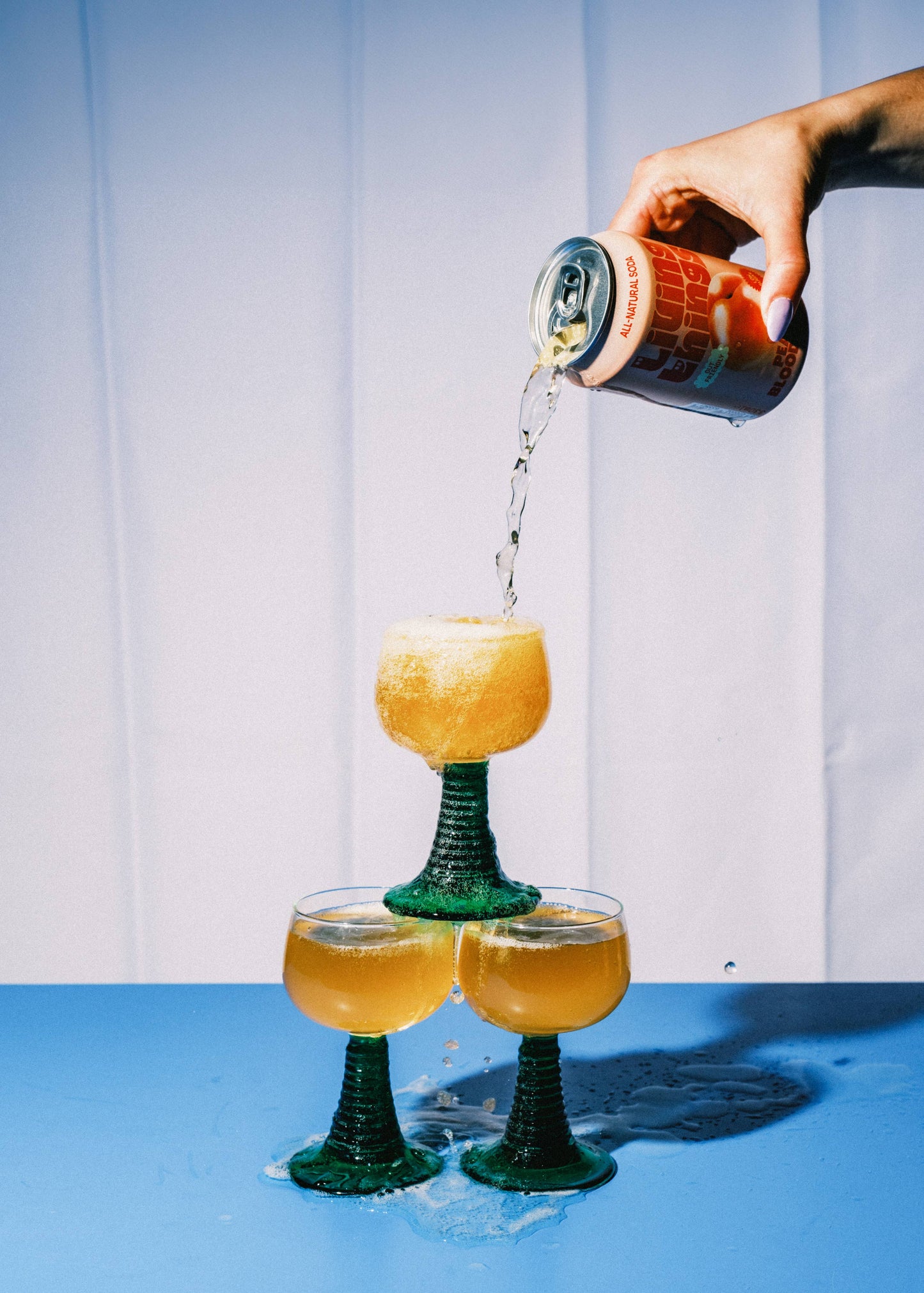 Living Things Prebiotic Soda - Peach & Blood Orange