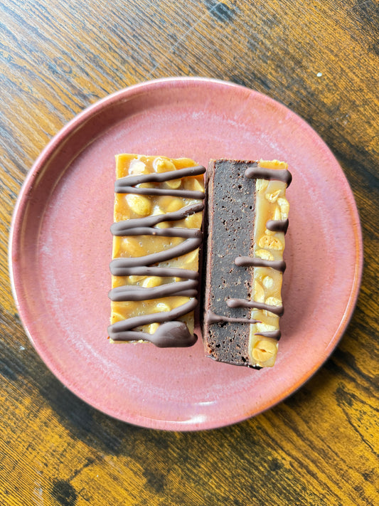 Brownie-peanut