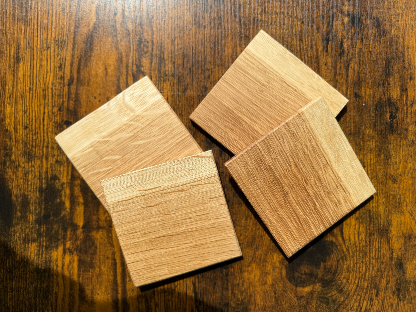 Oak Coasters by Bough and Burr