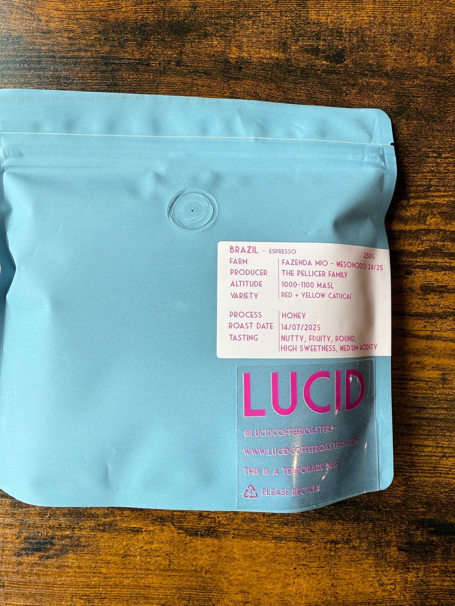 Brazil Fazenda Mio Mesonodo - Lucid Coffee Roasters