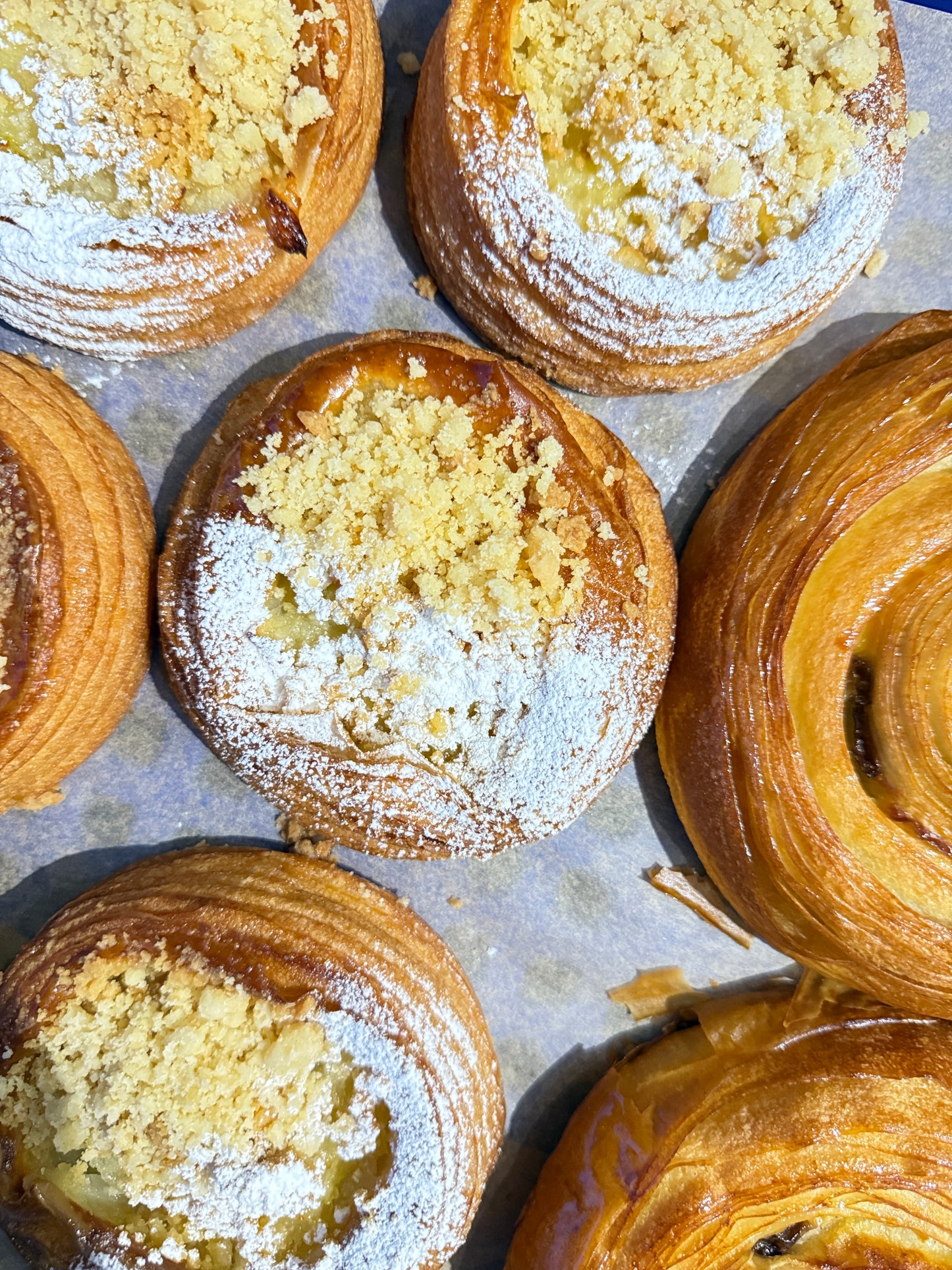 Apple Crumble Danish