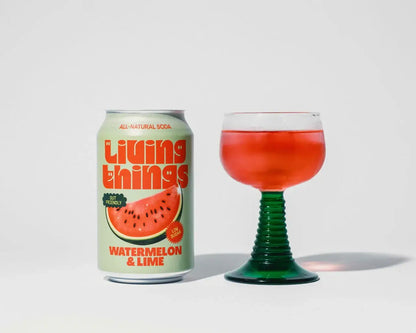 Living Things Prebiotic Soda - Watermelon & Lime