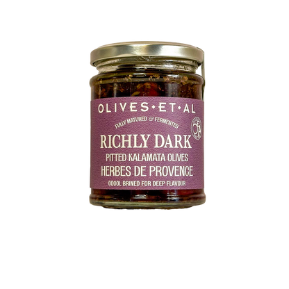 Olives Et Al - Rickly Dark Pitted Kalamata Olives with Herbes de Provence