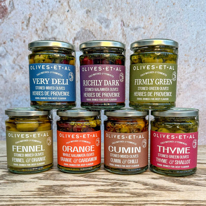 Olives Et Al - Rickly Dark Pitted Kalamata Olives with Herbes de Provence