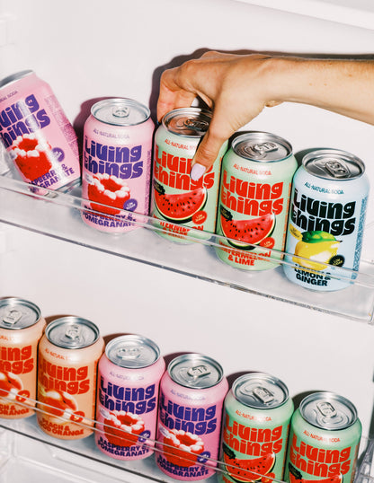 Living Things Prebiotic Soda - Watermelon & Lime